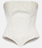 Clio Peppiatt Evie beaded corset