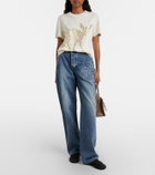 JW Anderson Babouche woven leather loafers