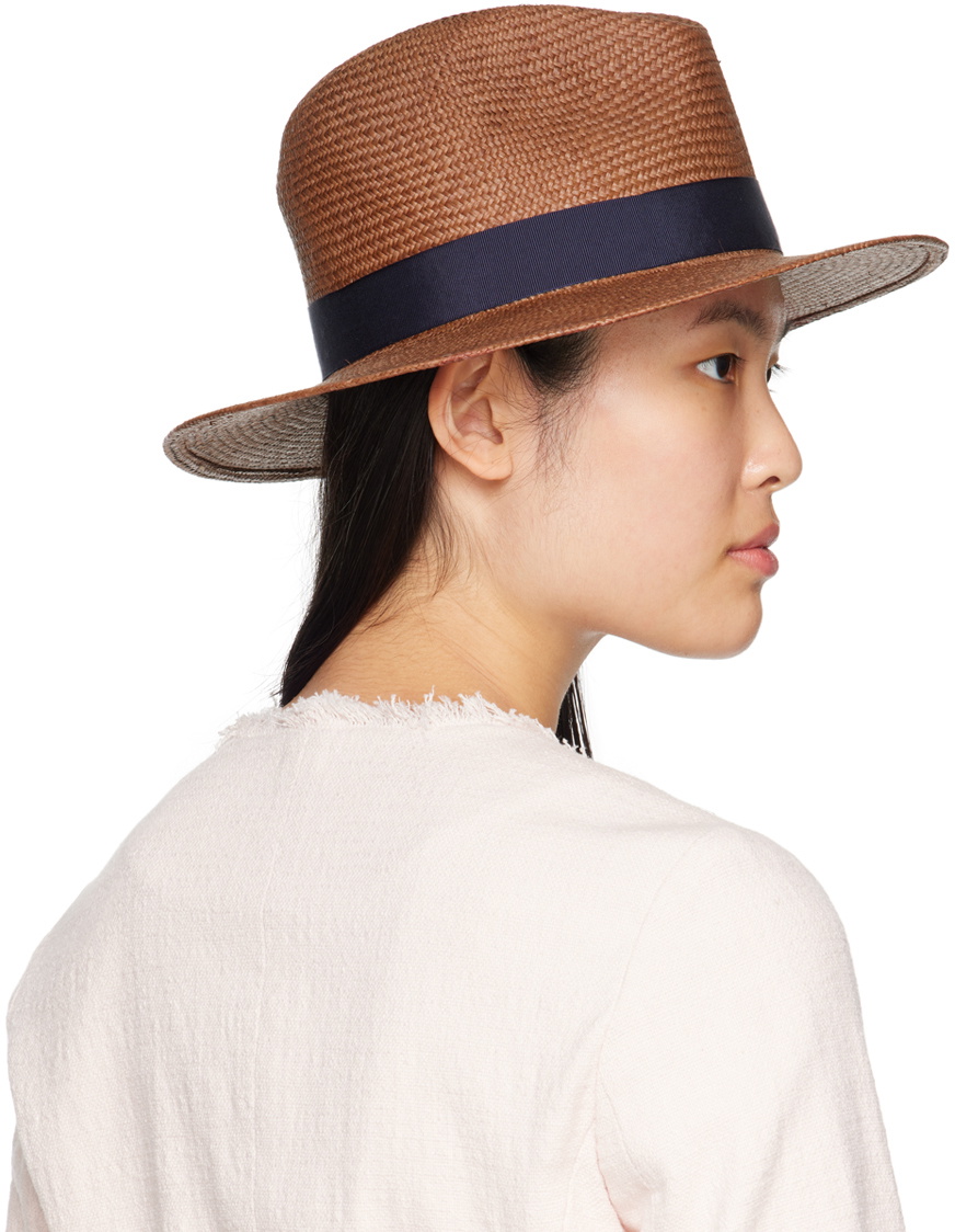 rag & bone Brown Lightweight Fedora Rag and Bone