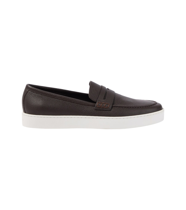 Photo: Manolo Blahnik Ellis leather loafers