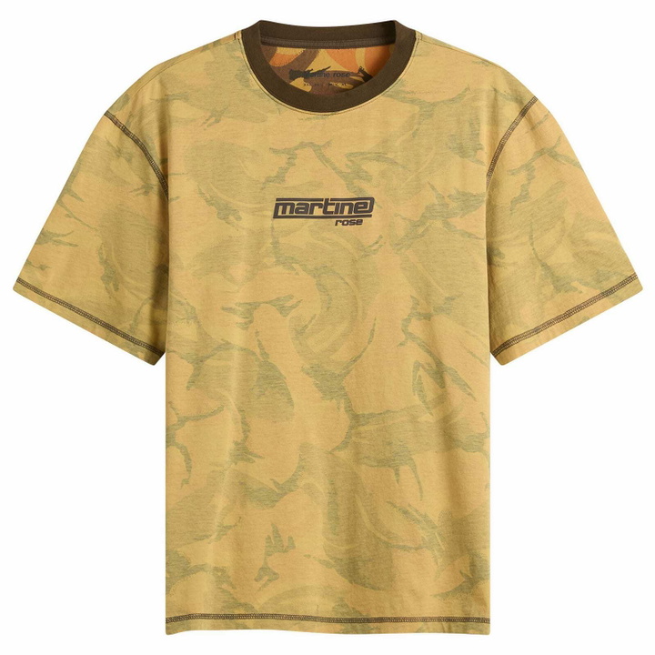 Photo: Martine Rose Women's Classic T-Shirt in Orange Camo