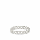 Miansai Men's Cuban Link Ring in Silver