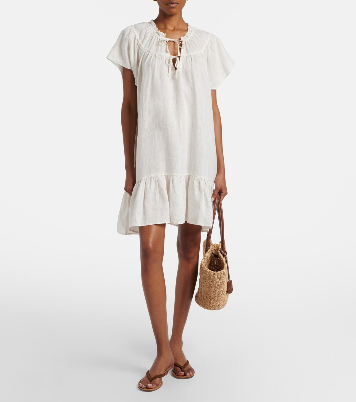Velvet Livvy linen minidress