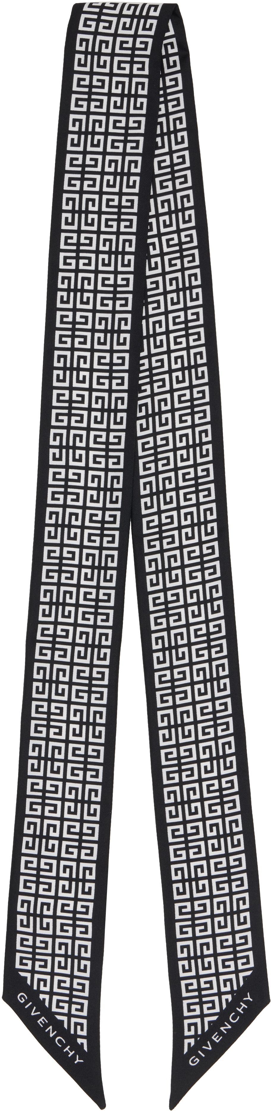 Givenchy Black 4G All Over Bandeau Scarf