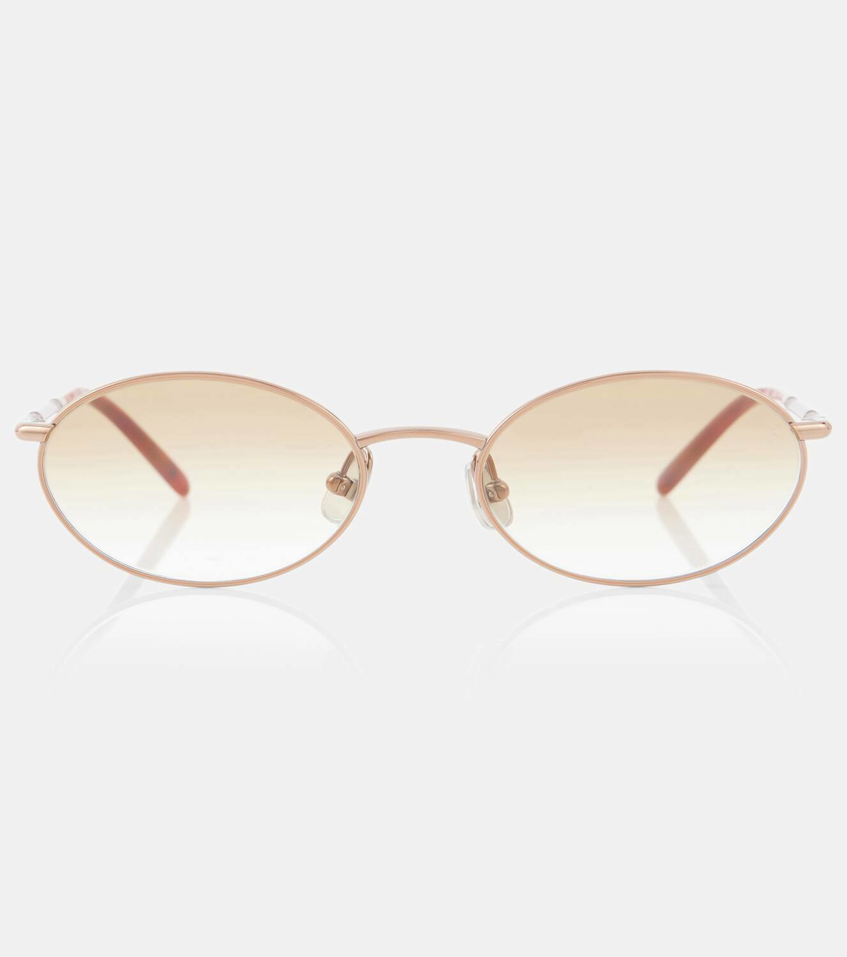 Brunello Cucinelli Timeless Reflections round sunglasses