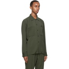 Needles Green Wool One-Up Shirt