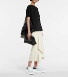 Alexander McQueen Embellished leather sneakers