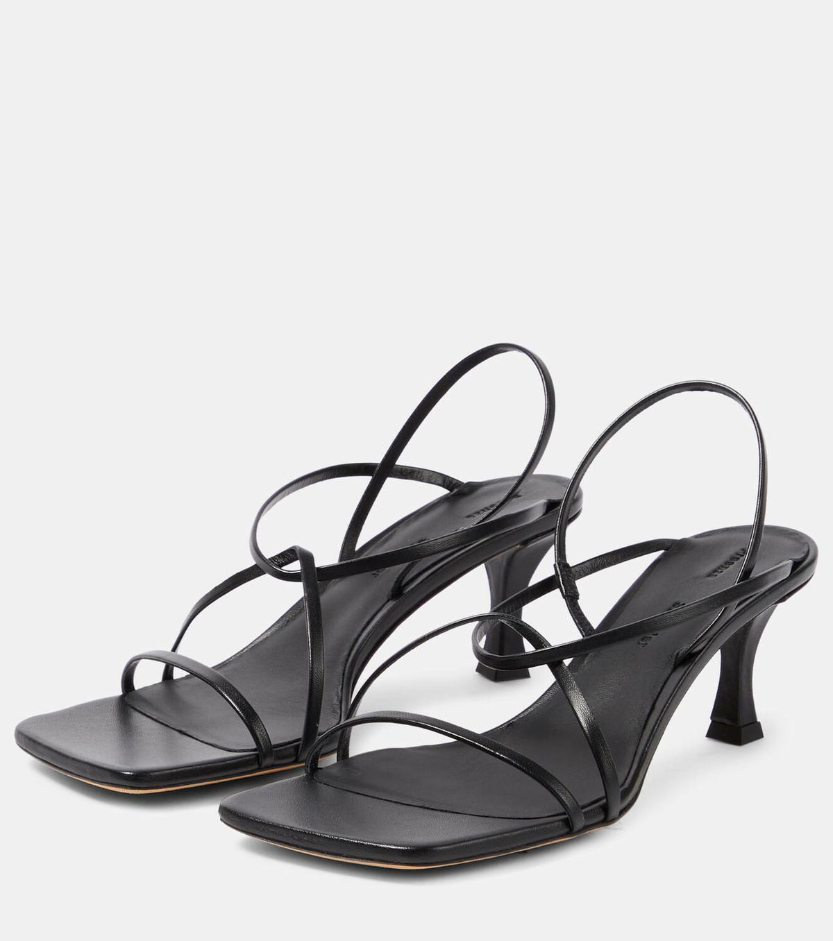 Proenza Schouler Square 60 leather sandals