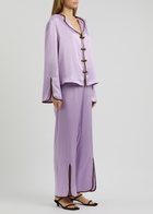 Sleeper Louis Satin Pyjama set Light Purple