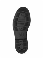 GUCCI - Dark Rubber Interlocking Loafers