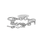 MM6 Maison Margiela Silver Chain Link Bracelet