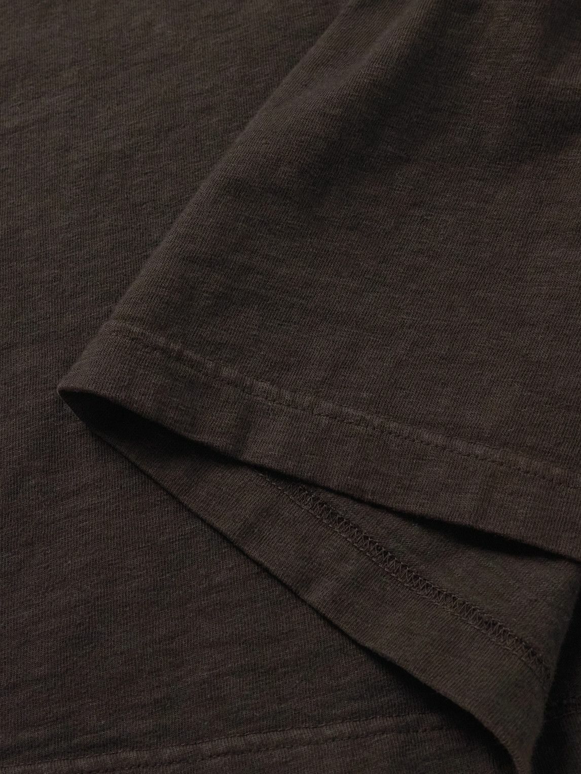 The Row - Luke Cotton-Jersey T-Shirt - Brown