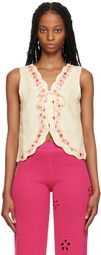 Tach Off-White Simone Camisole