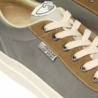 Stepney Workers Club Men's Dellow Track Nylon Sneakers in Silver