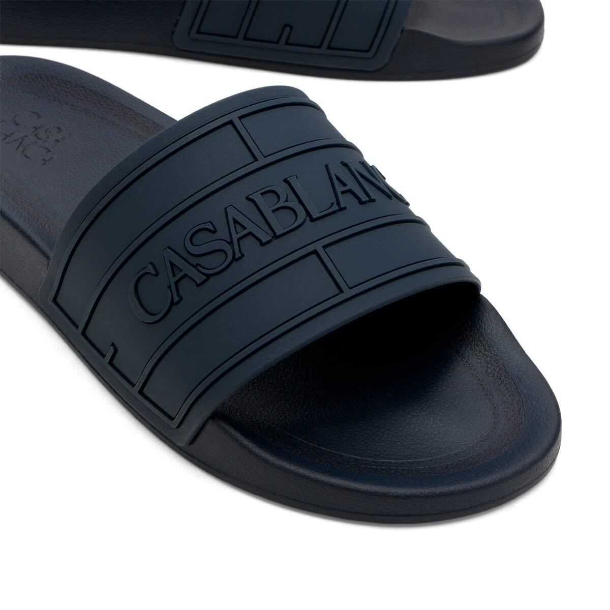 Casablanca Men's Pool Slider in Black