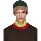 Marni Green and Pink Jersey Beanie