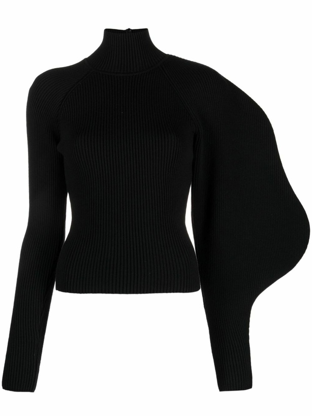 Photo: ALAÏA - Asymmetric Wool Blend Jumper