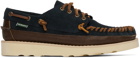 Sebago Navy Keuka Lea Canoe Oxfords