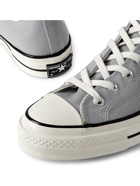 CONVERSE - Chuck 70 Canvas High-Top Sneakers - Gray