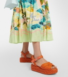 Clergerie - Aida9 platform espadrille wedges
