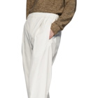 Lemaire Off-White Poplin Drawstring Trousers
