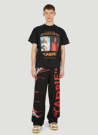 x Carrie Poster T-Shirt in Black