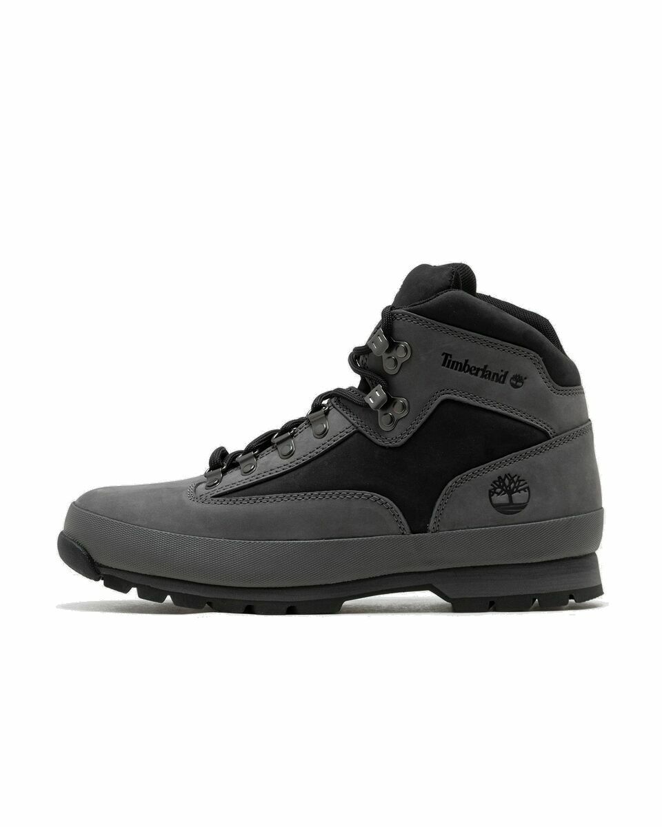 Photo: Timberland Euro Hiker Leather Grey - Mens - Boots