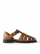 VINNY's - Full-Grain Leather Sandals - Brown