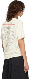 WILLY CHAVARRIA Off-White 'Keep Praying Bitches' Easy T-shirt