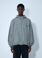 Miu Miu Check Hooded Jacket