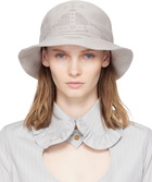 Vivienne Westwood Gray Thermo Bucket Hat