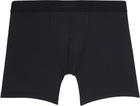 SKIMS Three-Pack Black SKIMS Cotton 5 Boxer Briefs