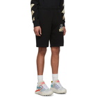 Off-White Black Tape Arrows Sweat Shorts