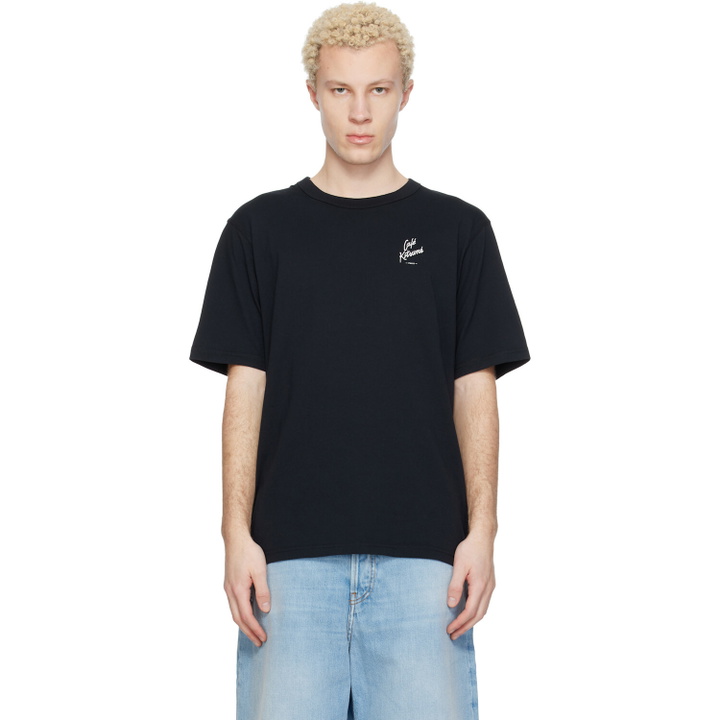 Photo: Maison Kitsuné Black 'Café Kitsuné' Relax T-shirt