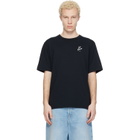 Maison Kitsuné Black 'Café Kitsuné' Relax T-shirt