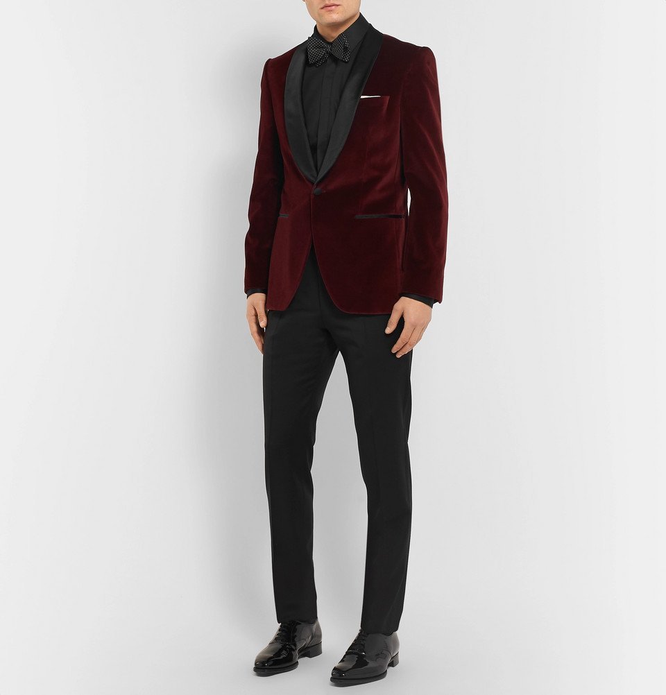 Hugo Boss - Black Slim-Fit Cotton-Poplin Tuxedo Shirt - Men - Black Hugo  Boss