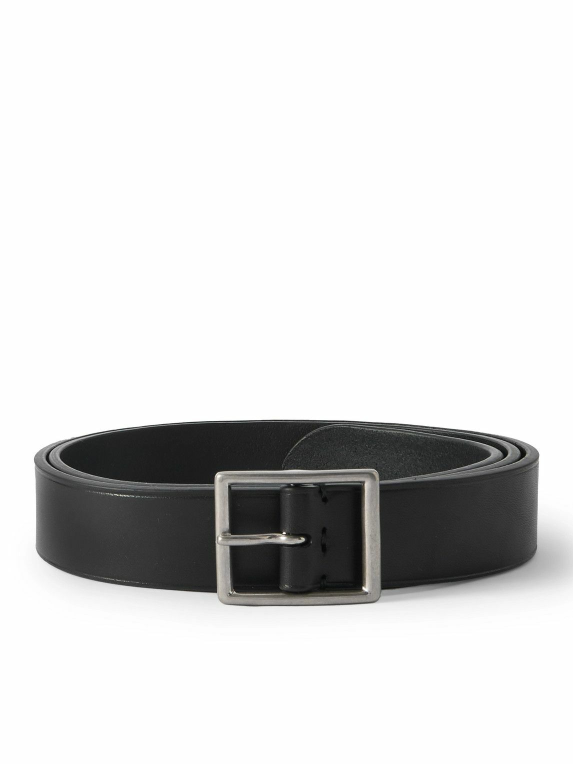 Nili Lotan - Frans 3cm Leather Belt - Black