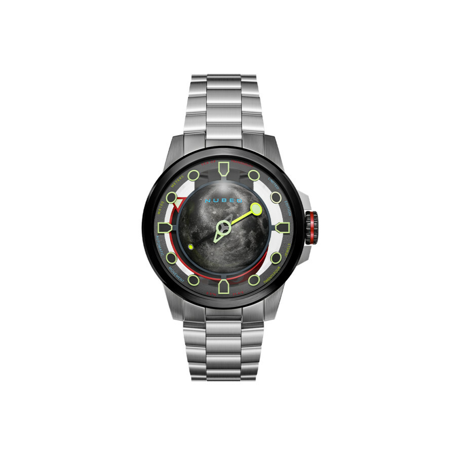 Nubeo Tranquility Black Dial Mens Watch NB-6091-55
