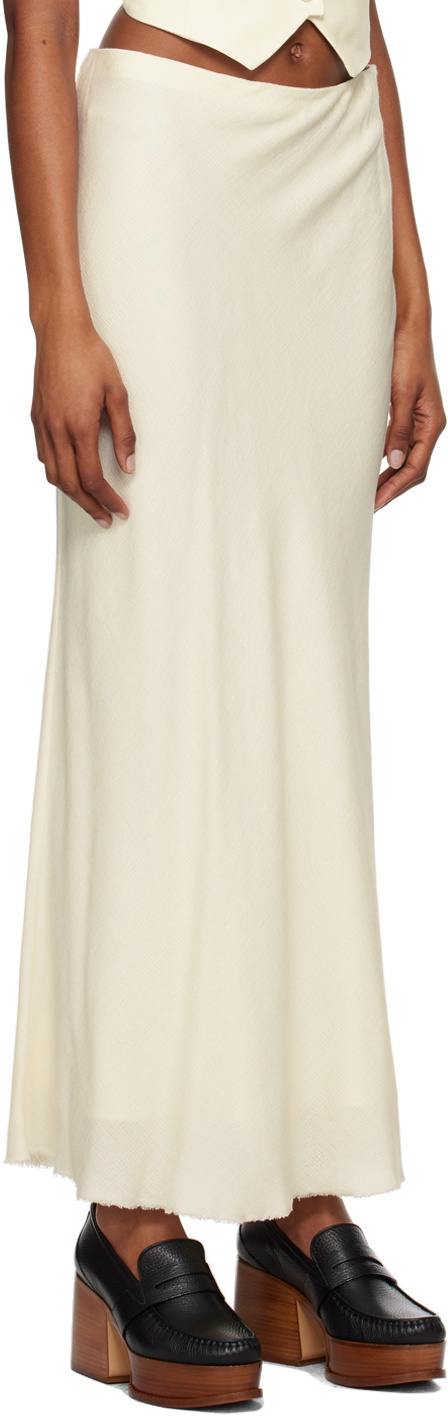 Gabriela Hearst Off-White Belo Maxi Skirt Gabriela Hearst