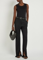 Our Legacy Swim Layered-effect Cotton-blend Tank Black