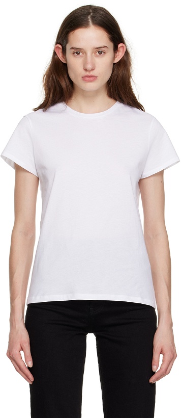 Photo: Filippa K White Soft Cap Sleeve T-Shirt