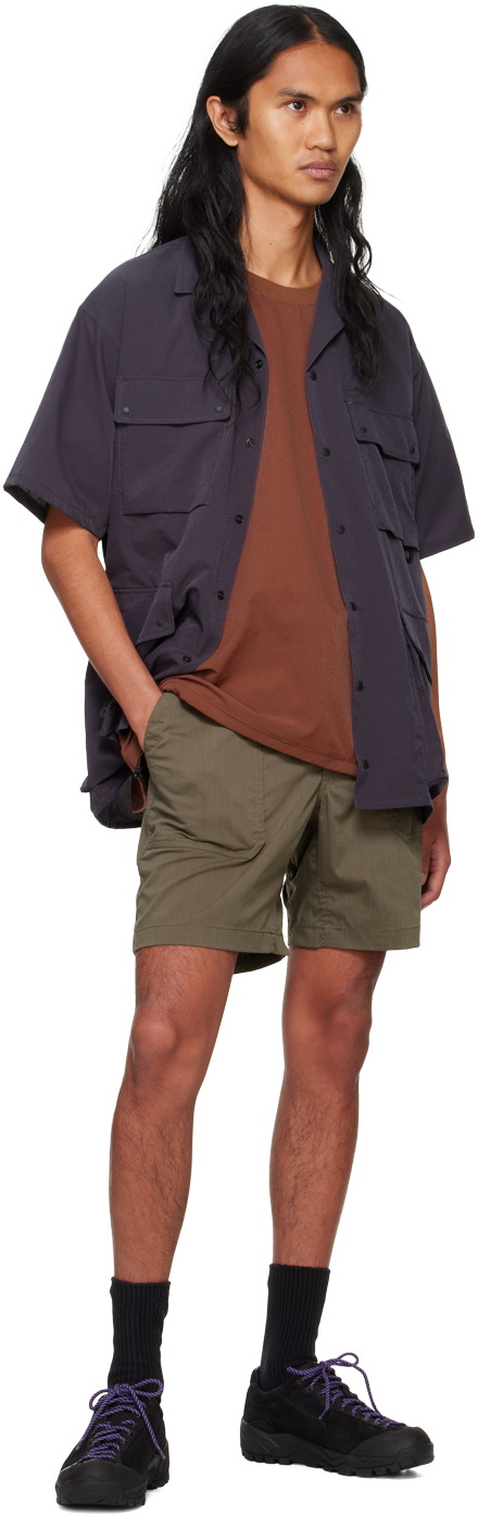NANGA Khaki Field Shorts