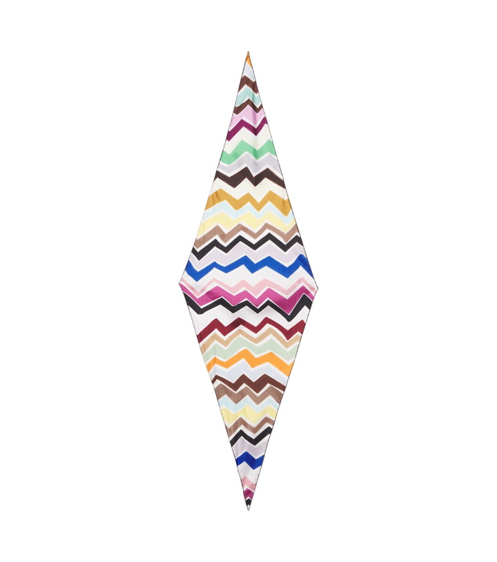 Photo: Missoni Zigzag silk twill scarf