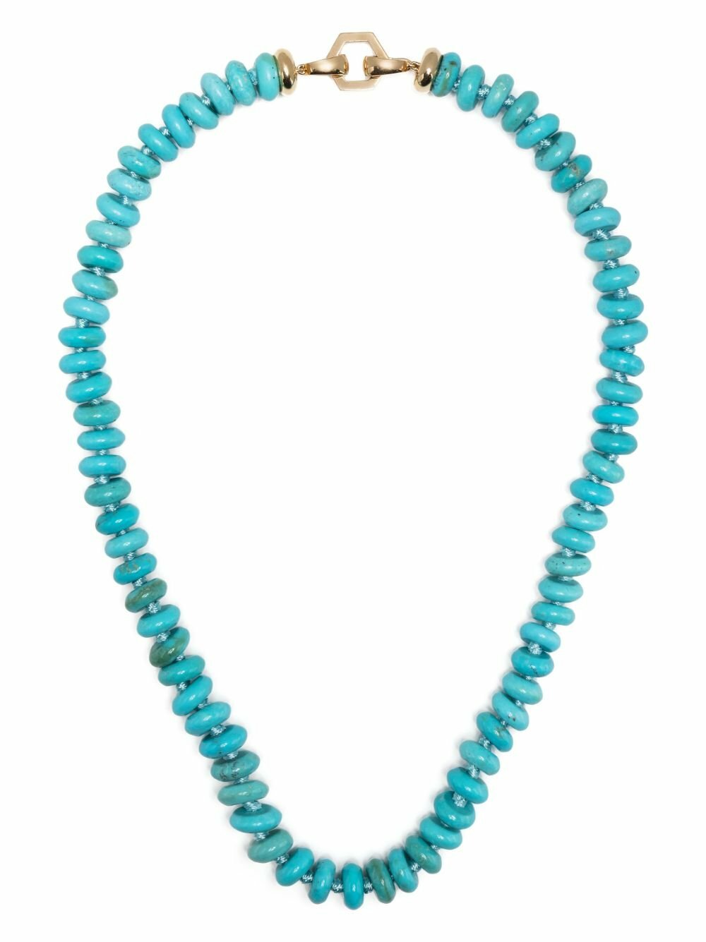 Harwell Godfrey Blue Bead Detail Necklace