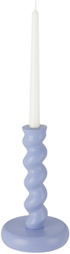 POLSPOTTEN Blue Twister M Candle Holder