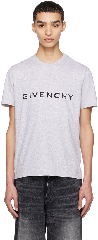 Photo: Givenchy Gray Archetype T-Shirt