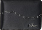 Dime Black Cursive Bifold Wallet