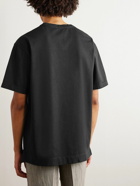 Massimo Alba - Nevis Organic Cotton-Jersey T-Shirt - Black