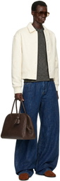 JACQUEMUS Off-White 'The Feltro' Bomber Jacket