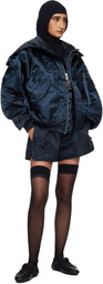 Cecilie Bahnsen Alpha Industries x Cecilie Bahnsen Navy N-2B Bomber Jacket